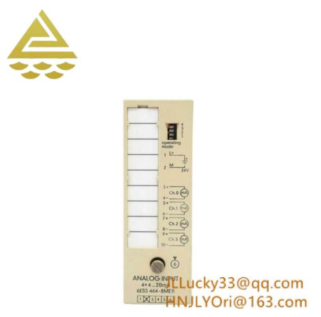 SIEMENS SIMATIC 6ES5464-8ME11 Analog Input Module: High-Frequency, Compact PLC System