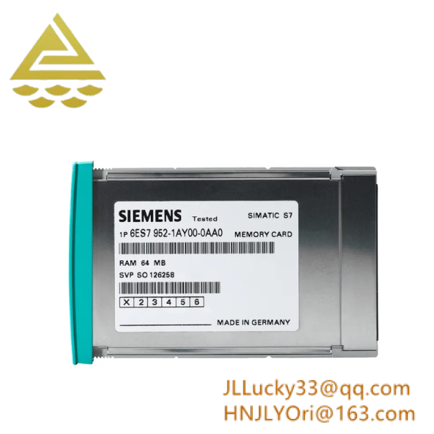 SIMENS S7, 6ES7952-0KF00-0AA0 Memory Card - Industrial Control Module