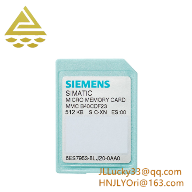 SIEMENS 6ES7953-8LF20-0AA0: Advanced Micro Memory Card for Industrial Control Solutions