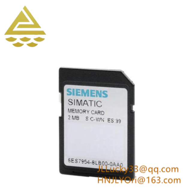 SIEMENS 6ES7954-8LB00-0AA0 Memory Card: Industrial Control, High Performance, Compact Design