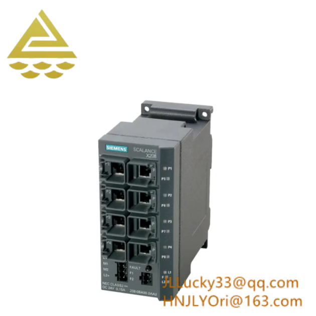 SIEMENS 6GK5208-0BA10-2AA3 - SCALANCE X208 Pro Managed IE Switch