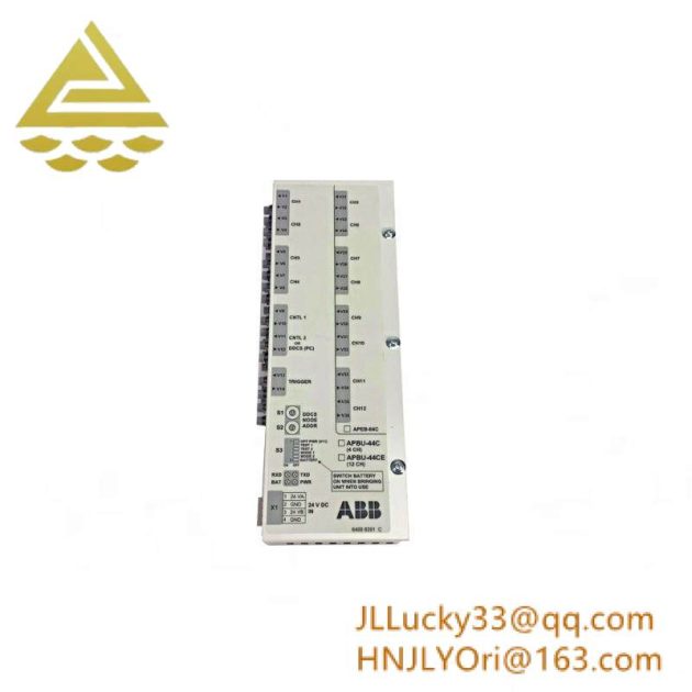 ABB APBU-44C 64669982 - High-Performance Control Module for Industrial Automation