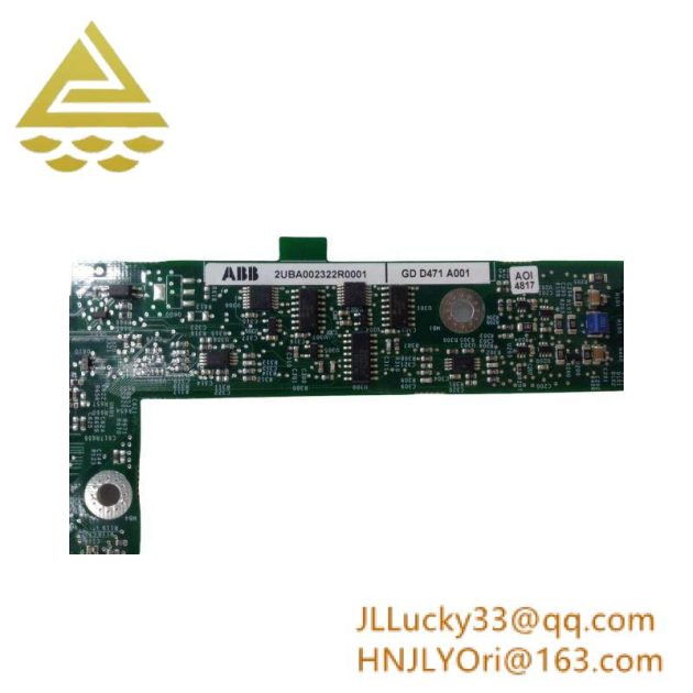 ABB GDD471A001 Control Module for Industrial Automation Systems