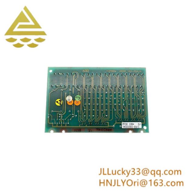 ABB PFSK102 YM322001-EG: High Precision Analog I/O Module for Industrial Automation