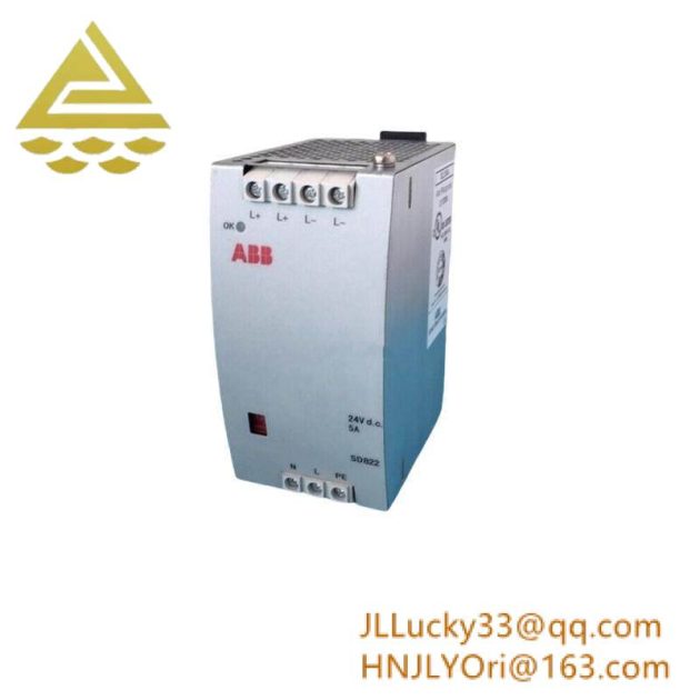 ABB SD822 Power Supply Device - Reliable Energy Solution for Industrial Automation