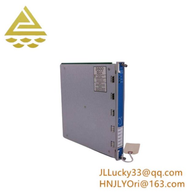 BENTLY 3500/20 125744-02 Industrial Vibration Monitoring Module