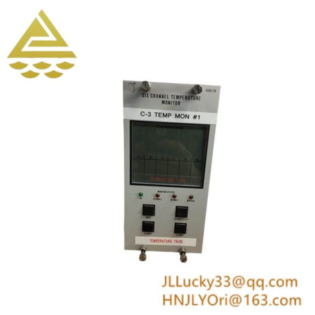 Bently Nevada 3300/35 Temperature Monitor, High Precision Industrial Control