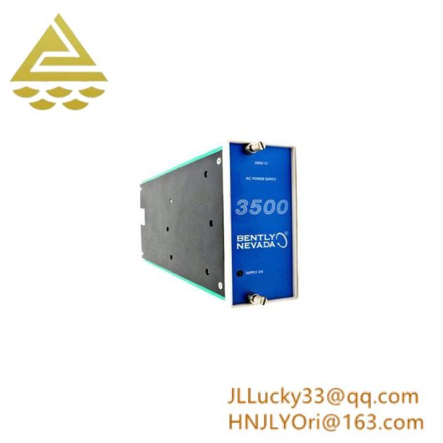 Bently Nevada 3500/15 AC/DC Power Supply Module, High Efficiency & Reliable Industrial Control Solution