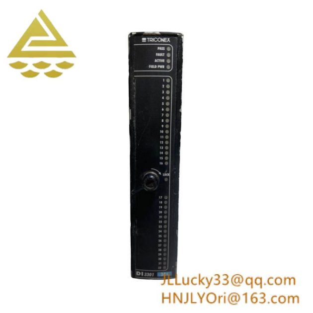 Invensys Triconex DI 3301 Digital Input Module, for Industrial Control Systems