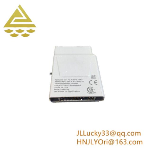 Emerson 12P4627X082: Discrete Output Module for High-Side Control, 24V Power Supply