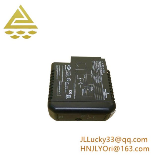 Emerson KJ3203X1-BA1, Dry Contact Card - Precision Control Module for Industrial Automation