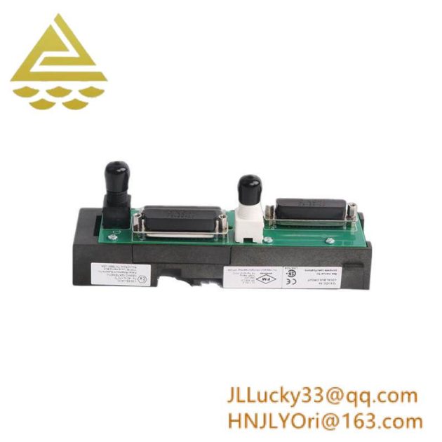 EMERSON KJ4001X1-NA1 REV:C Dual Right Cable Extender for DeltaV PLC System