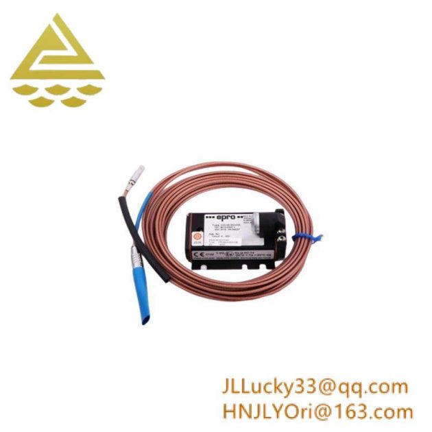 Emerson PR6423/002-011 CON041 Eddy Current Sensor: Advanced Measurement Technology for Industrial Control