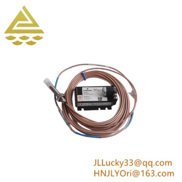 EMERSON PR6423/10R-131 CON041 Eddy Current Transducer, Precision Measurement for Industrial Control Systems