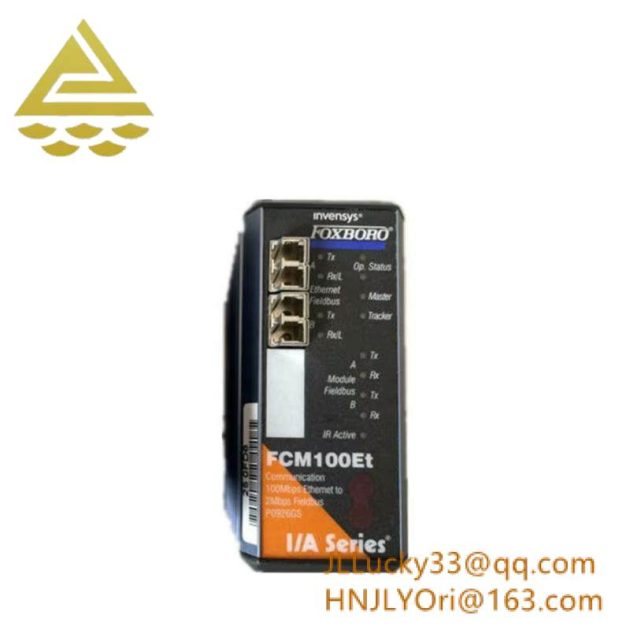 FOXBORO FCM100ET P0926GS Communication Module - Advanced Industrial Control Solution