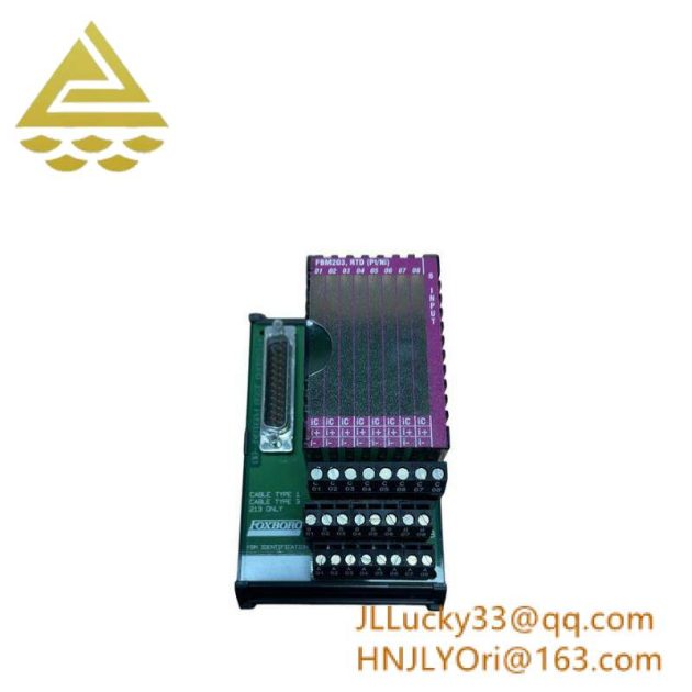 FOXBORO P0961BD-GW30B - High Performance Control Module for Industrial Automation