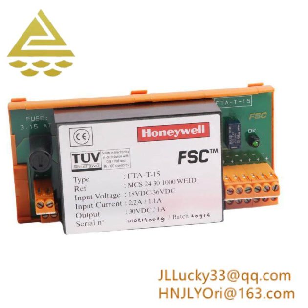 Honeywell FTA-T-15 Digital Input Module - Advanced Control for Industrial Automation