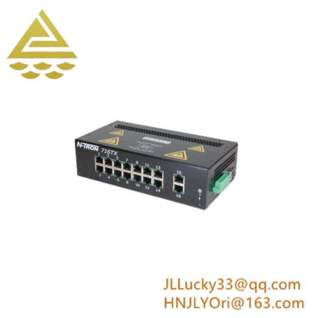 GE Networking Solutions 336A4940DNP516TX 16-Port Ethernet Switch, High-Speed Connectivity for Industrial Control Systems