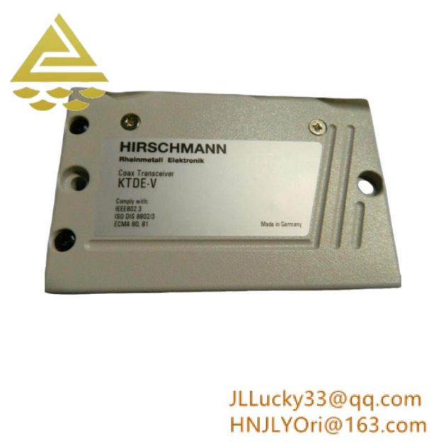 Hirschmann KTDE-V 943258-001 Coax Transceiver Module: High-Speed Data Transfer Solution for Industrial Networks