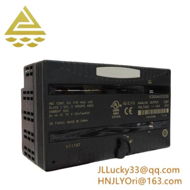 GE Fanuc IC200ALG322 - High-Performance VersaMax Analog I/O Module