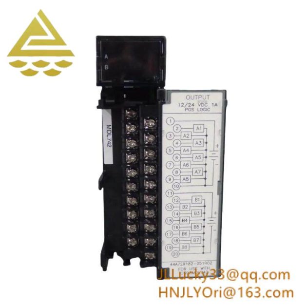 GE IC693MDL742C - Advanced ESCP Output Module, Precision & Reliability for Industrial Automation