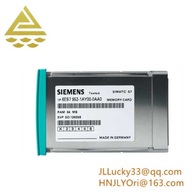 Siemens 6ES7952-1AK00-0AA0 RAM Memory Card for S7-400