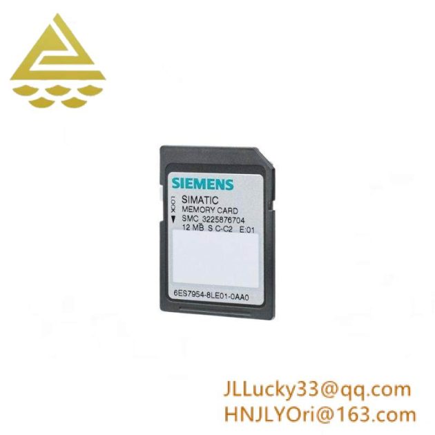 SIEMENS 6ES7954-8LC03-0AA0: S7 Memory Card for Efficient Data Storage in Industrial Automation