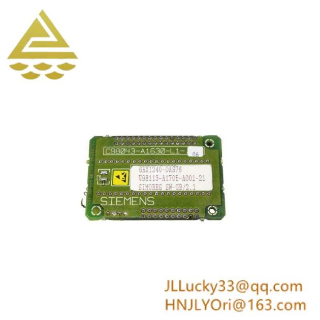 Siemens 6RX1240-0AS76 Industrial Control Module