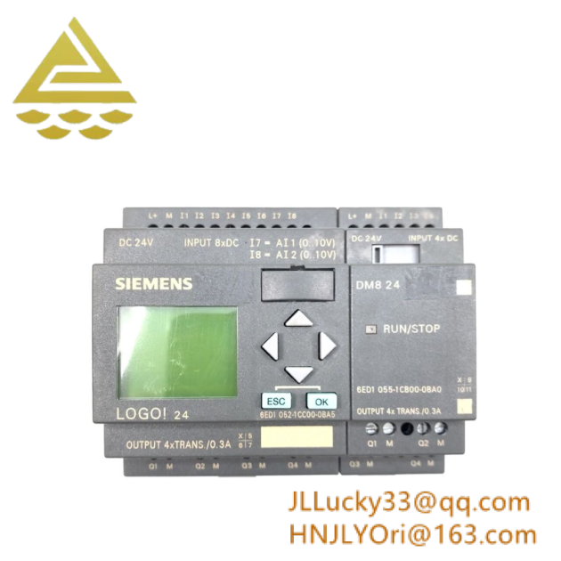 SIEMENS 6ED1-052 CC00-0BA5 LOGIC MODULE WITH DISPLAY