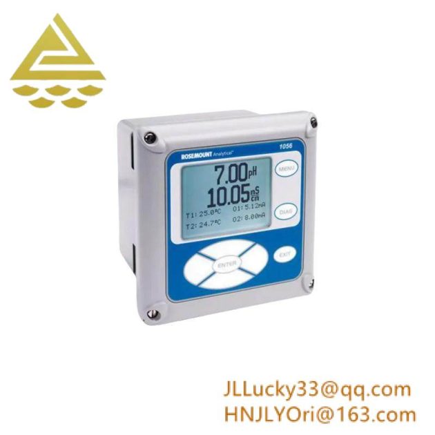 EMERSON 1056-01-22-38-AN Industrial Dual Input Analyser