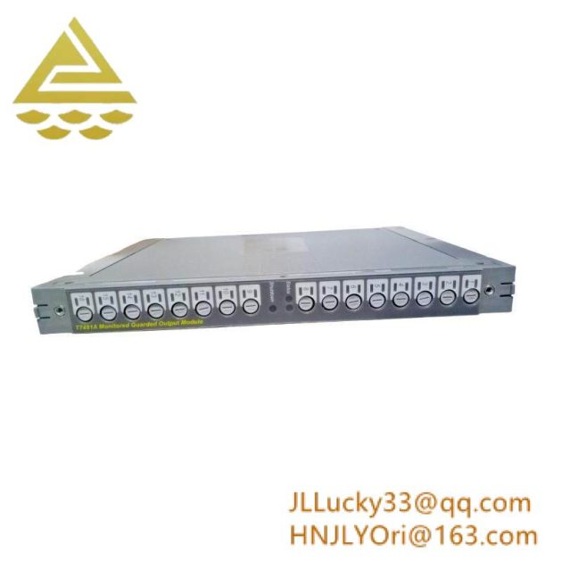 ICS Triplex T7481A: Industrial Monitored Guarded Output Module