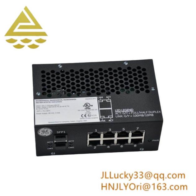 General Electric IS420ESWAH3A - Mark VIe Series IONet Switch, Efficient Industrial Control Solution